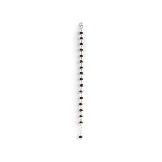 Black Karingali bead bracelet