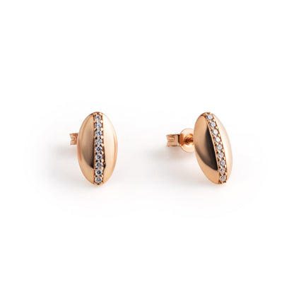 Ovoid Zircon studs