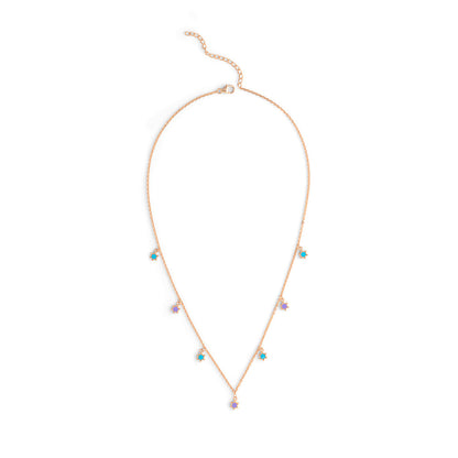 Aster Enamel Necklace