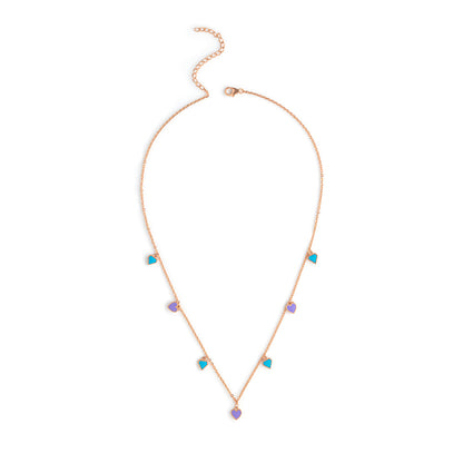 Heart Enamel Necklace
