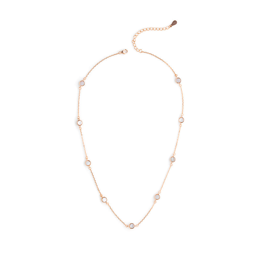 MOP Station Necklace