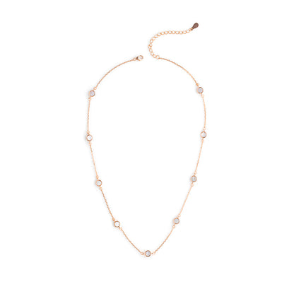 MOP Station Necklace