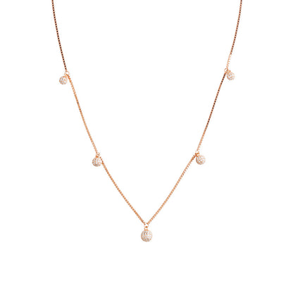 Disco Ball Drop Necklace