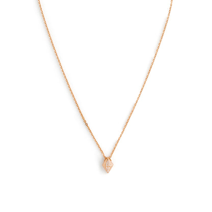 Domed Kite Pendant Necklace