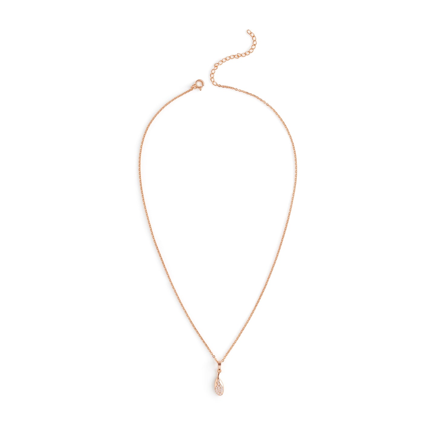 Mini Leaf Pendant Necklace