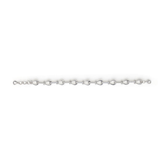 Horse-shoe Link Bracelet