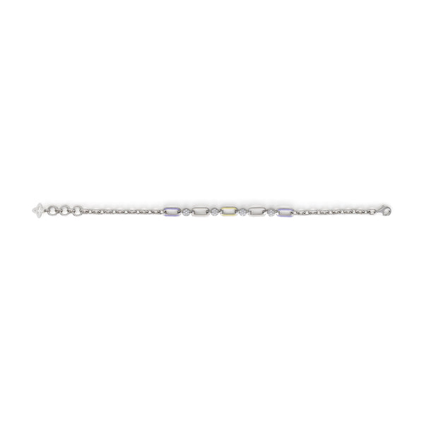 Enamel Link Bracelet