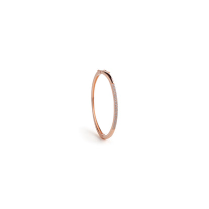 Classic CZ Oval Bangle