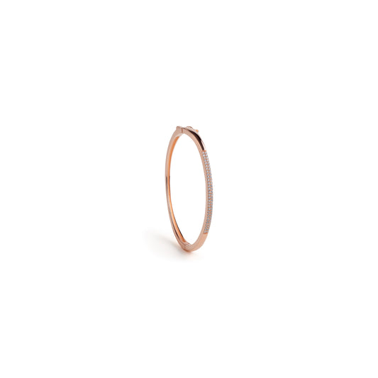 Classic CZ Oval Bangle