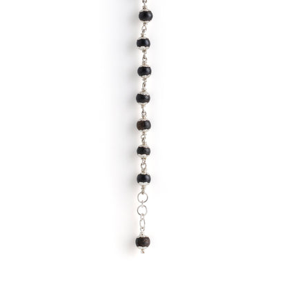 Black Karingali bead bracelet