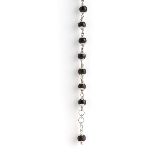 Black Karingali bead bracelet