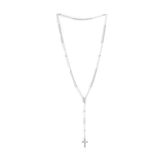 Plain cross rosary chain